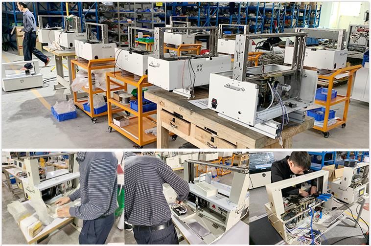 Assemble the banding machine